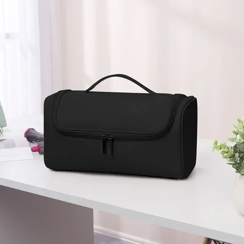 étui pour sèche-cheveux à crochet suspendu cachable, pochette portable antidérapante pour outils de cheveux, sac de rangement étanche de grande capacité pour fer à friser