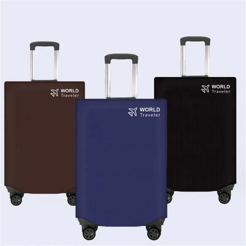 protecteur de valise étanche noir, housse de bagage, housse anti-poussière pour bagages, valise de voyage, adapté pour 20-30"