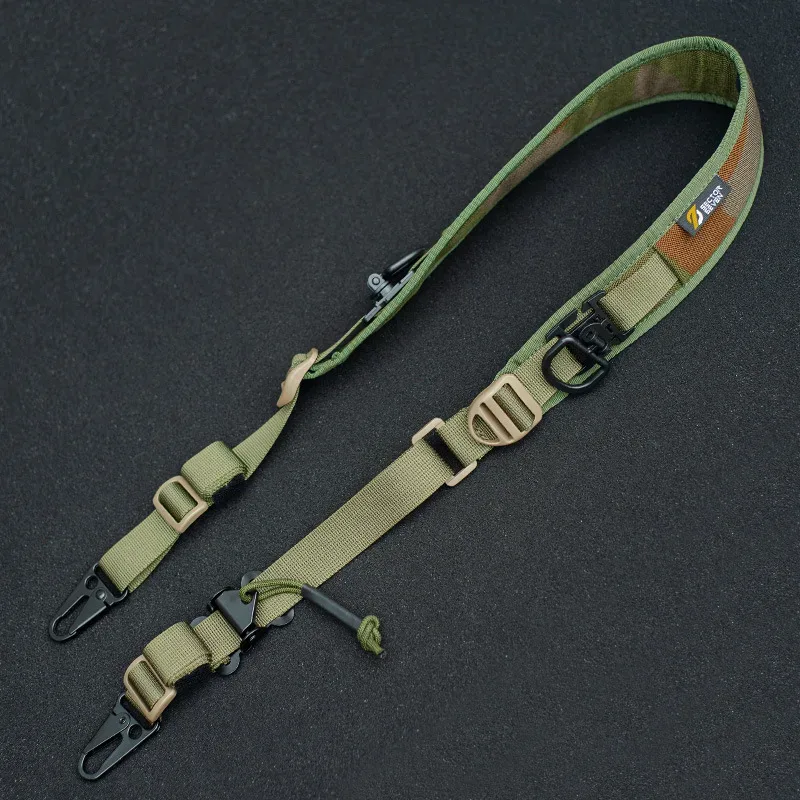 2025 techwear sangle d'épaule tactique à dégagement rapide réglable sac à bandoulière sangle extérieure multifonction accessoires extensibles