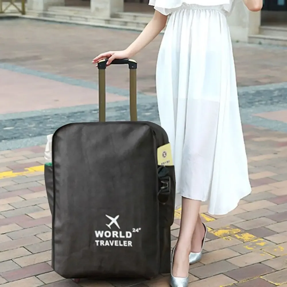 housse de protection pour bagages de voyage, 20-30 pouces, étanche, anti-poussière, résistante à l'usure, hous