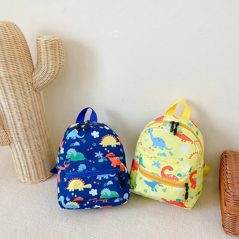 sac à dos mignon pour la maternelle, imperméable, pour garçons et filles, sac à dos animal, sac à dos de dessin animé dinosaure pour enfants et adolescents