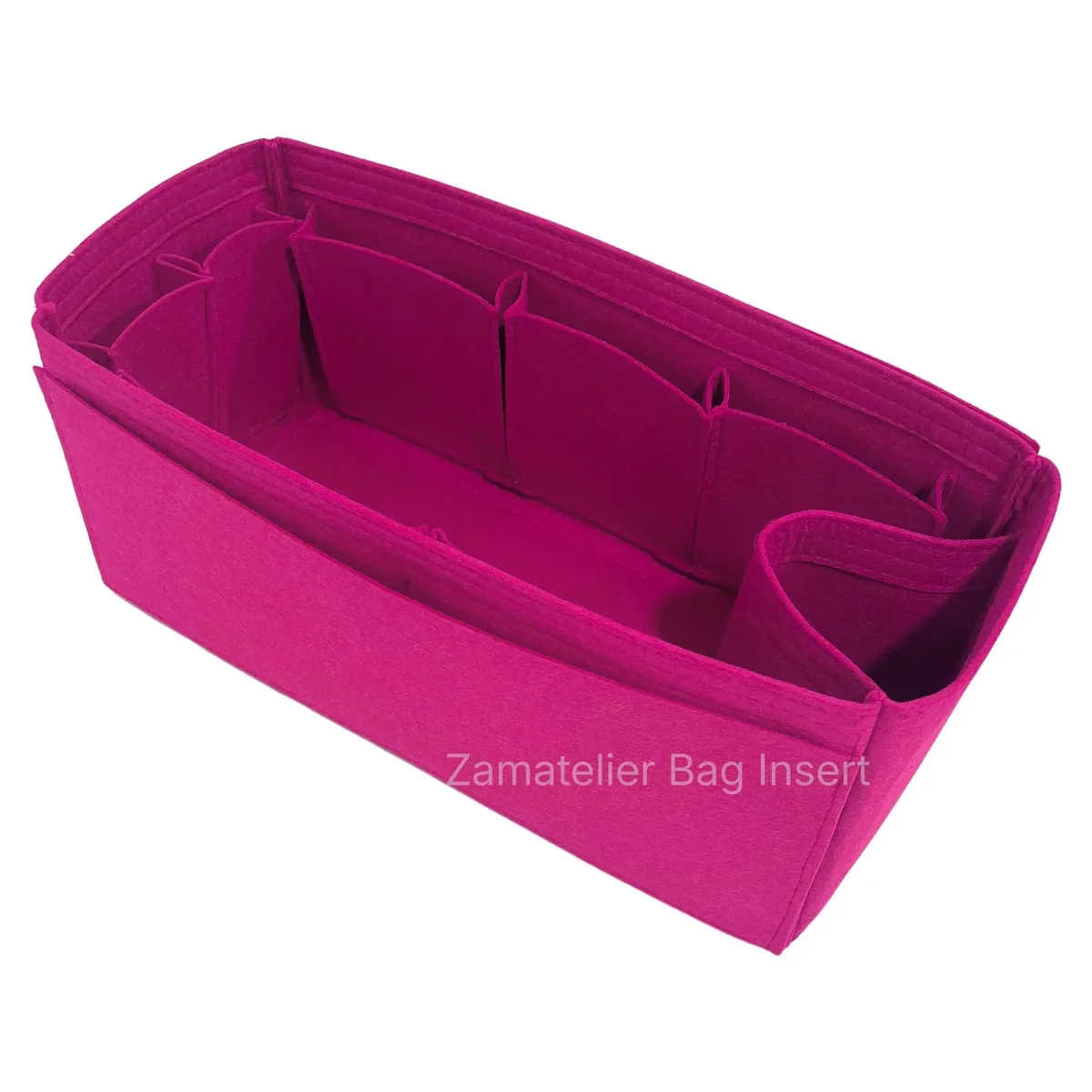 organisateur de sac en feutre pour l.v. keepall 25/35/45/50/55/60, doublure de sac pour sac fourre-tout avec poche zippée, structure de maintien de forme