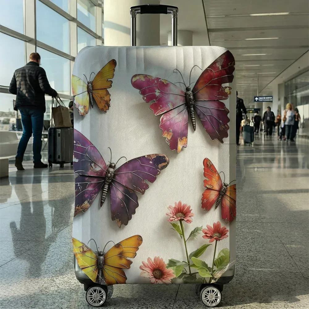 housse de protection pour bagages, élastique, imperméable, anti-poussière, pour valise de 18 à 32 pouces, accessoires de voyage