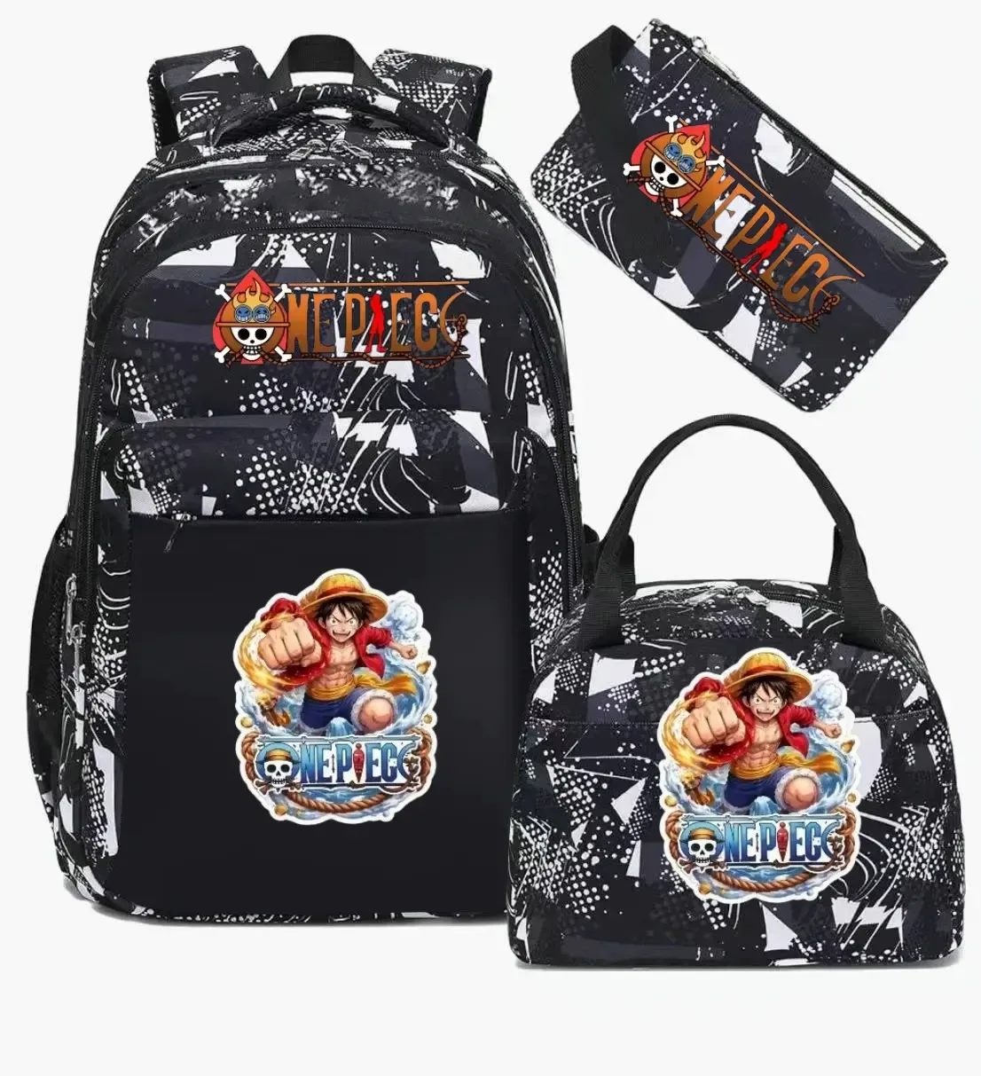 sacs d'école décontractés one piece, sac à dos imperméable, capacité pour ordinateur portable, sacs de voyage, mochilas