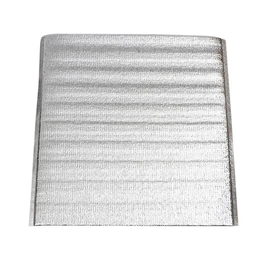 sac isotherme en papier d'aluminium, sac isolant pliable pour pique-nique, sac d'emballage thermique portable pour aliments, livraison de nourriture, porte-boissons, sac isolé