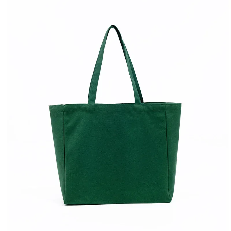 sacs fourre-tout en toile vierges avec impression de logo personnalisé, sacs de courses réutilisables, sacs à bandoulière haut de gamme écologiques