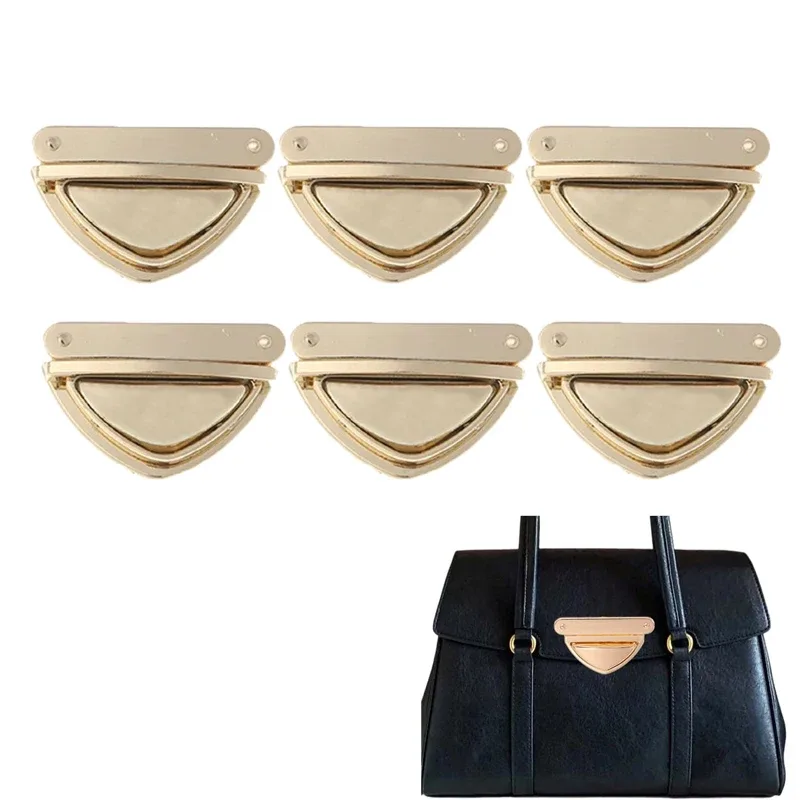 5/10 pièces fermoirs de sac diy en acier inoxydable, boucles de fermeture pour sacs à main, sacs à bandoulière, pochettes, cabas, accessoires de bricolage pour sacs