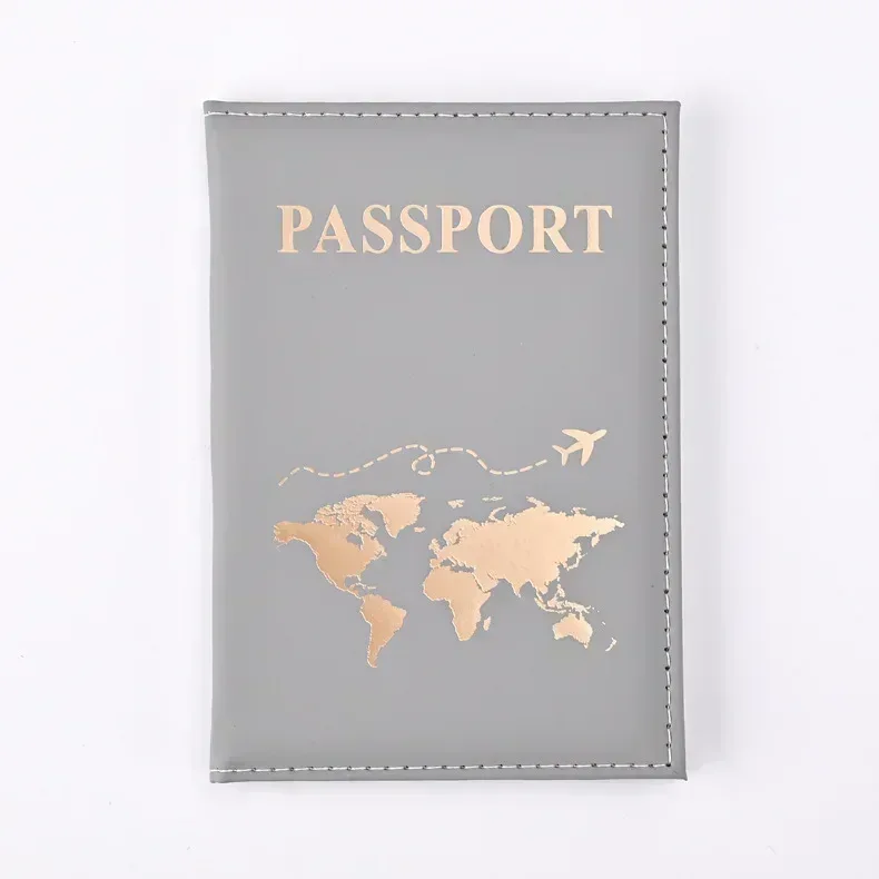 porte-passeport en cuir pour femmes et hommes, organiseur de documents de voyage avec emplacements pour cartes