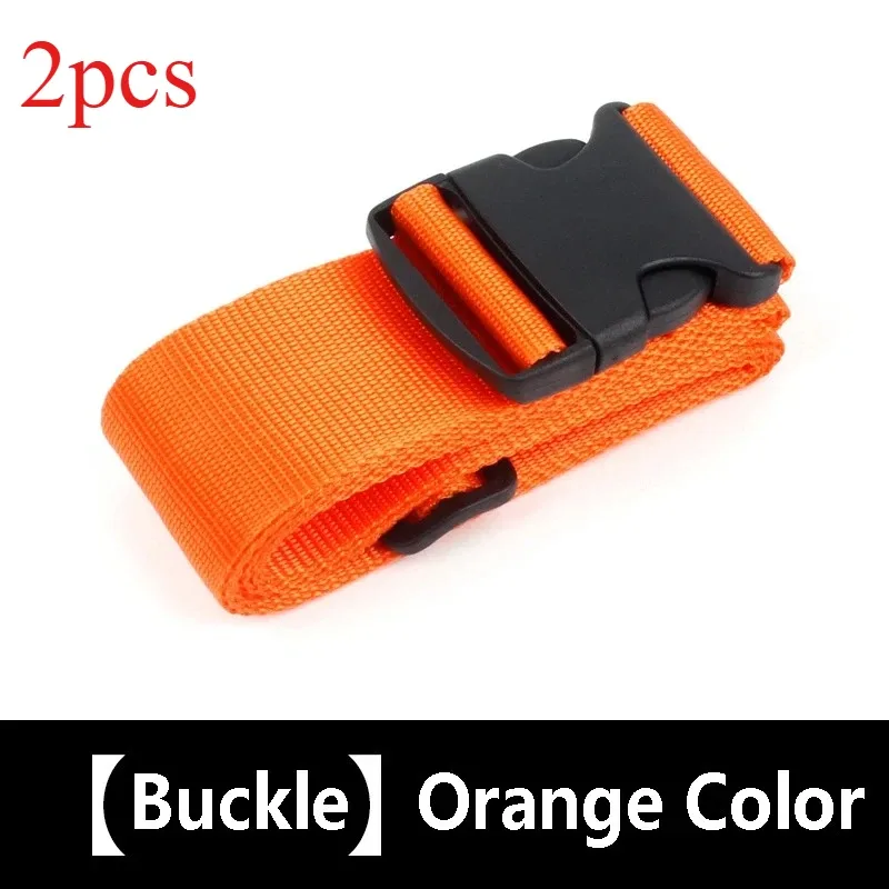 sangle de bagage pour valises, 2 pièces, ceinture d'emballage pour valises, ceintures de voyage facilement identifiables, accessoires de sac
