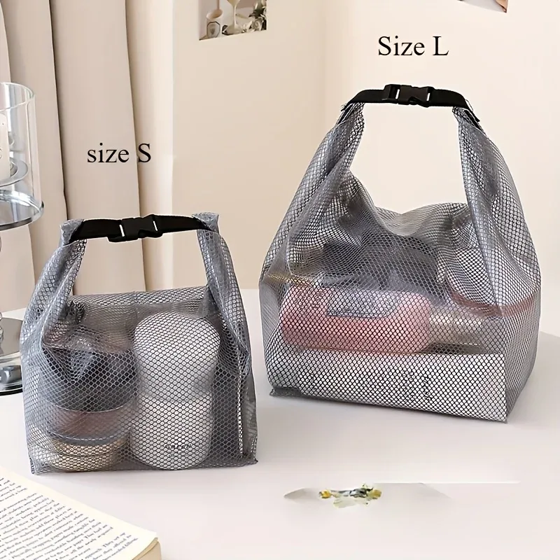 lot de 2 sacs de rangement étanches pour cosmétiques, vêtements de sport et de natation, pochette de voyage pour hommes et femmes, sac de lavage pour activités de plein air