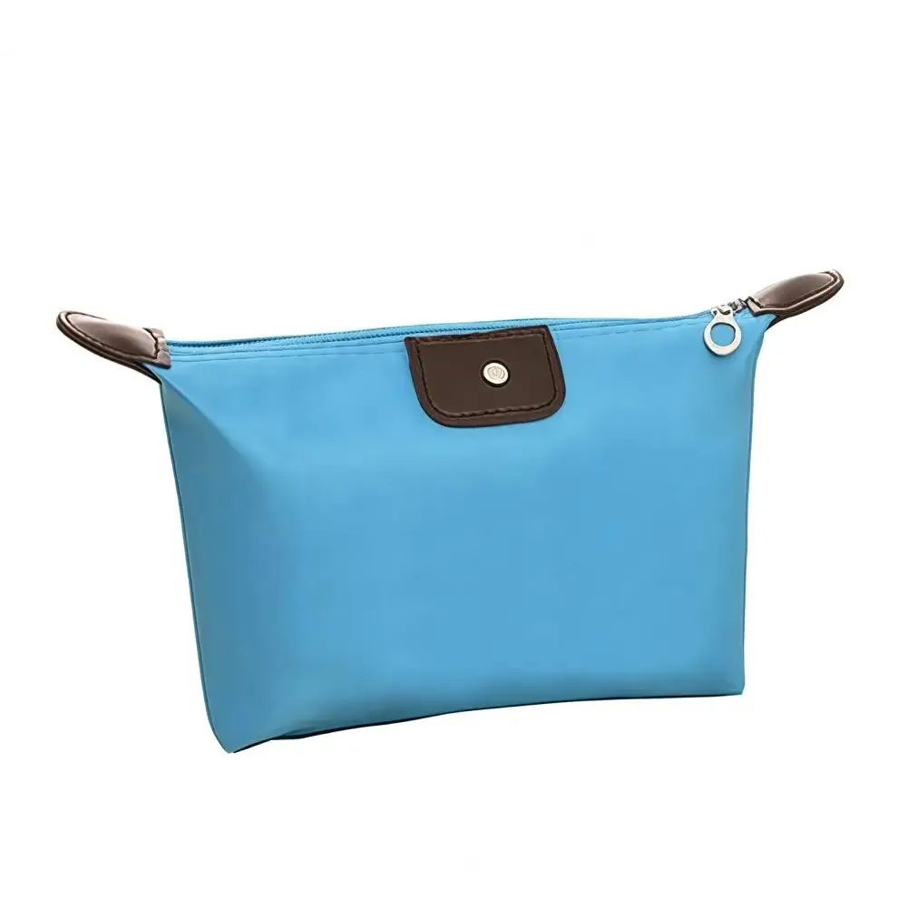 sac à cosmétiques pliable, petite pochette de maquillage étanche, organisateur de maquillage de voyage portable pour pinceaux, articles de toilette, organisateur de papeterie