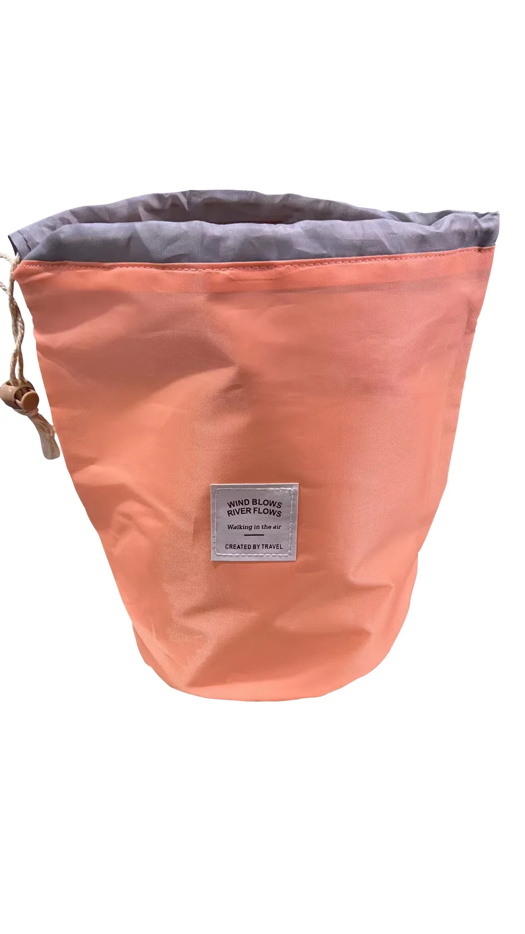 sac à cosmétiques rond étanche pour femmes, sac de maquillage de voyage, organisateur de maquillage, rangement féminin, trousse de toilette, boîte pour dames