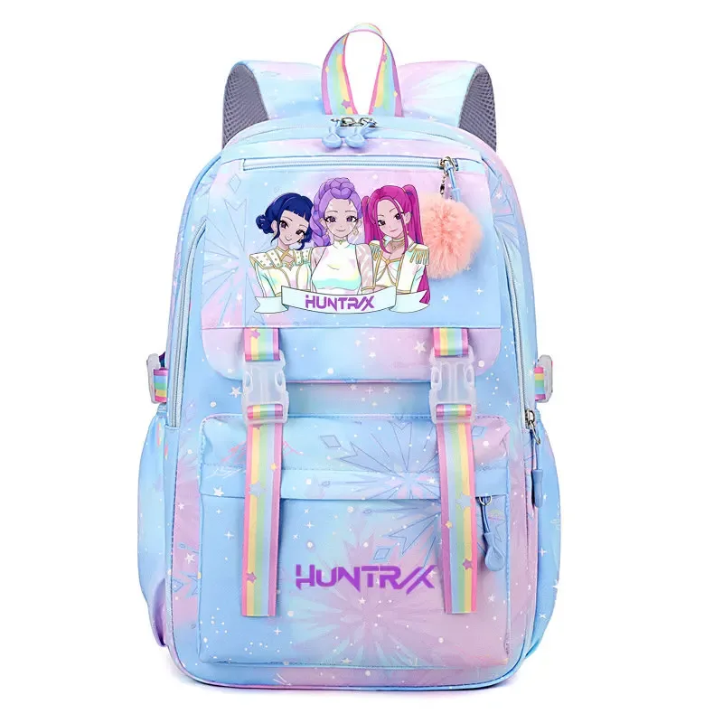 sac à dos kpop demon hunters pour étudiantes, lycéennes, collégiennes, polyvalent, adapté au quotidien et aux activités de plein air