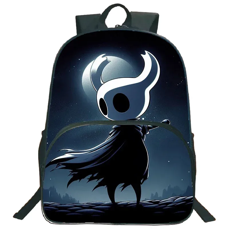 sac d'école léger sac à dos de chevalier creux jeu de dessin animé impression cartable pour enfants sac à dos de grande capacité garçons filles sac à dos de voyage