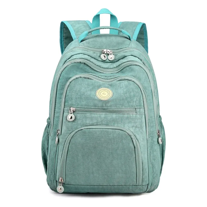 sacs à dos étanches en nylon pour femmes, sacs à dos de grande capacité pour femmes, sacs à dos de loisirs et de voyage pour femmes, haute qualité