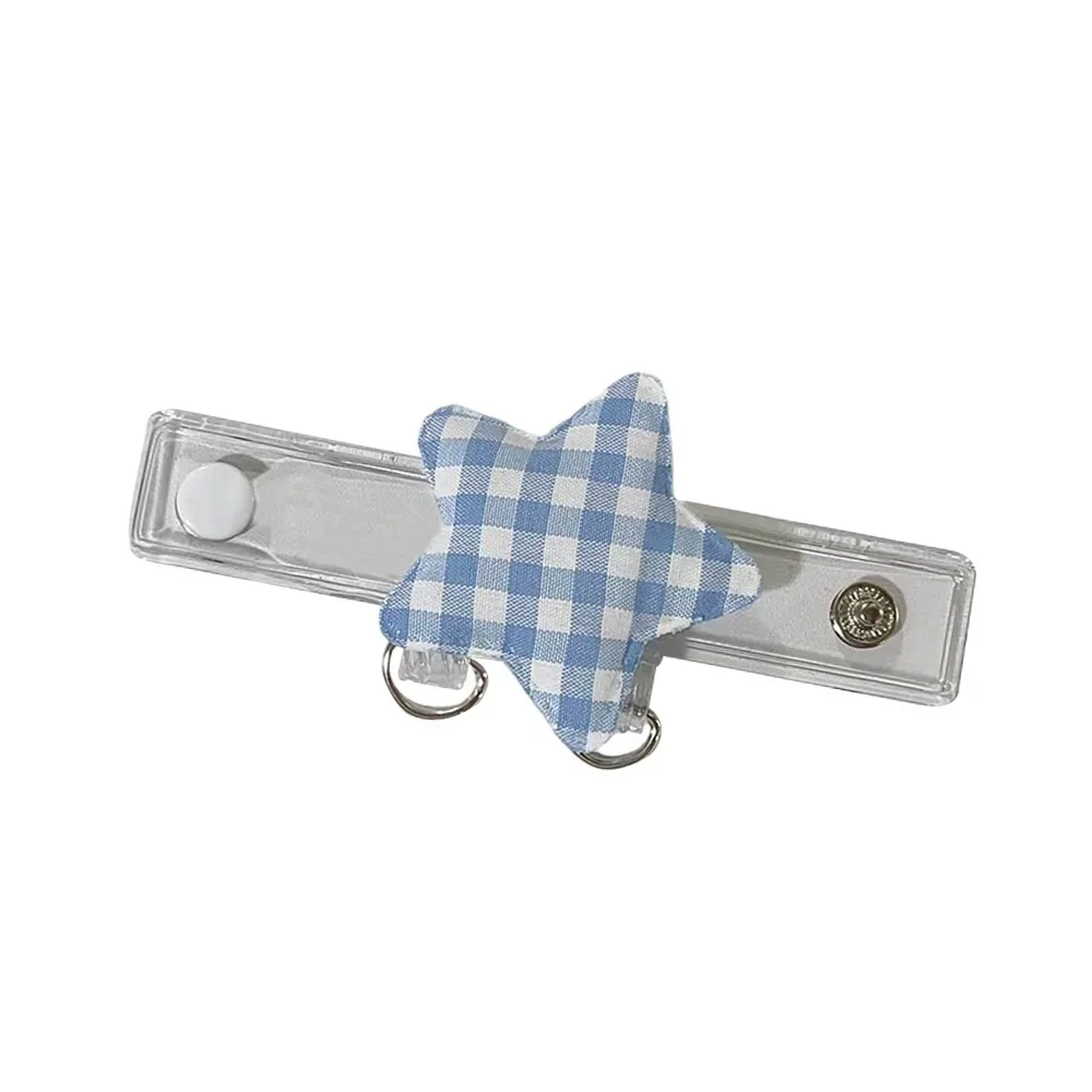 1 pièce boucle d'extension transparente durable pour sac avec doubles anneaux en d, support décoratif pour sangle de sac, porte-breloque pour sac à dos
