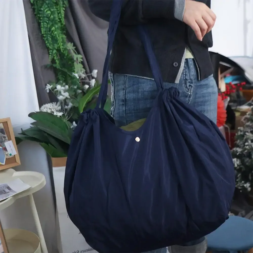 sac à main pliable, sac de courses, grande capacité, portable, pliable, écologique, pochette à bandoulière, sac de rangement d'épicerie