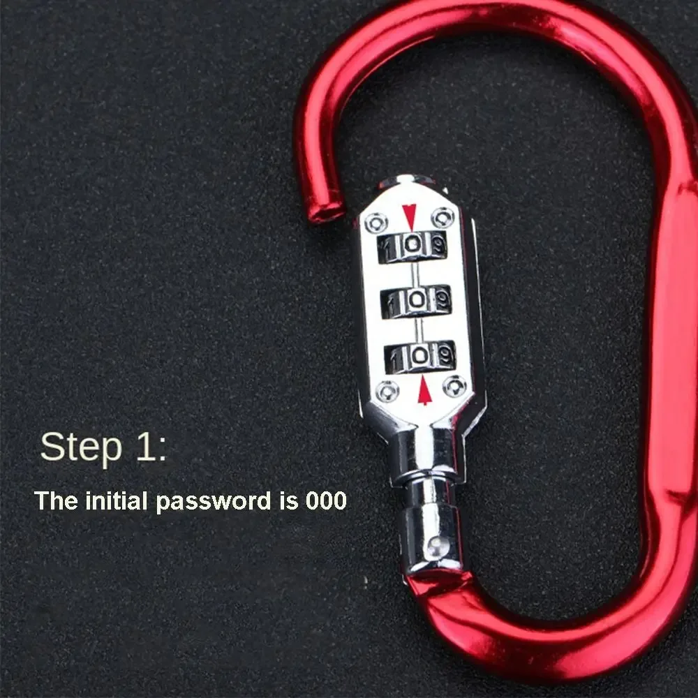 cadenas à combinaison valise mot de passe serrure code douanier serrure à code à combinaison alpinisme boucle serrure sac à dos cadenas