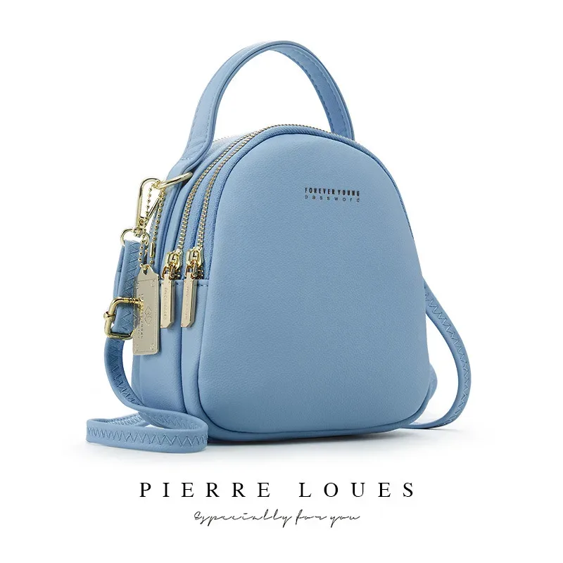 mini sac à dos pour femme, sac à main pour femme, fourre-tout multifonctionnel, sac initié de luxe, document solide, sac décontracté pour femme