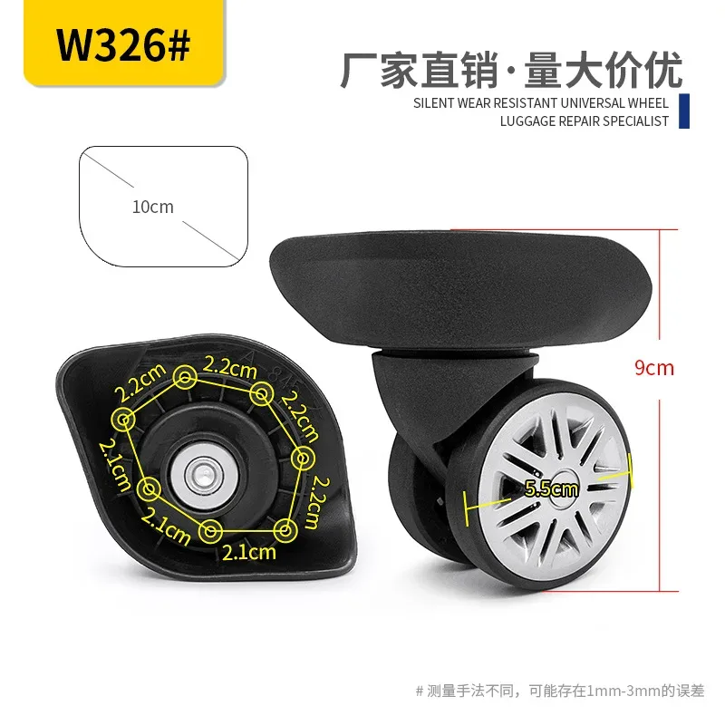 accessoires pour valises : roues universelles, poignées télescopiques, roulettes pour valises de voyage, roues pour coffres de loisirs, roues pour valises rigides en pc - guangzhou yongfeng