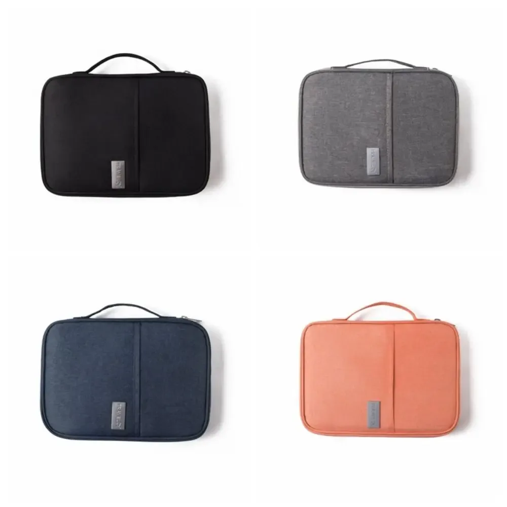 porte-passeport de couleur unie, porte-cartes, portefeuille de voyage, sac de rangement pour cartes de grande capacité, accessoires de voyage