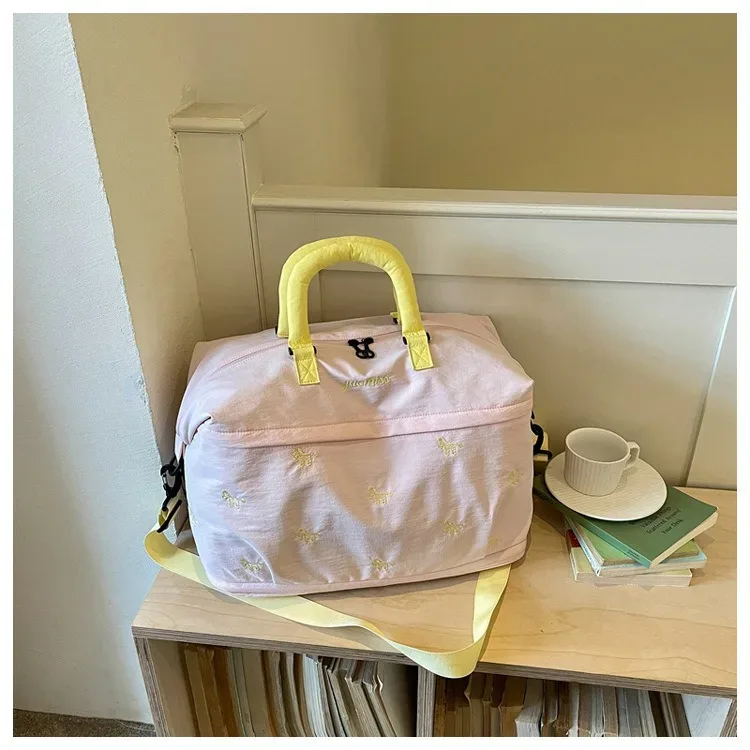 sac de voyage extensible avec compartiments séparés pour les articles secs et humides – sac de voyage de grande capacité, sac à main et sac de sport