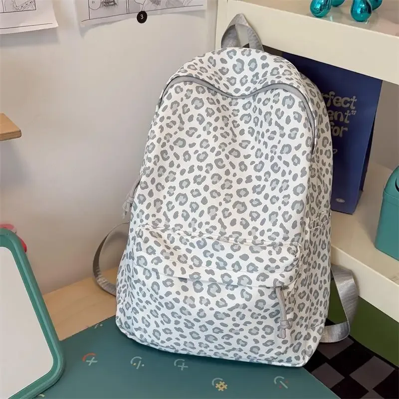 sac à dos léopard tendance, sac d'école, sac de voyage décontracté pour le quotidien, sac à dos léger grande capacité pour ordinateur portable, sac à livres