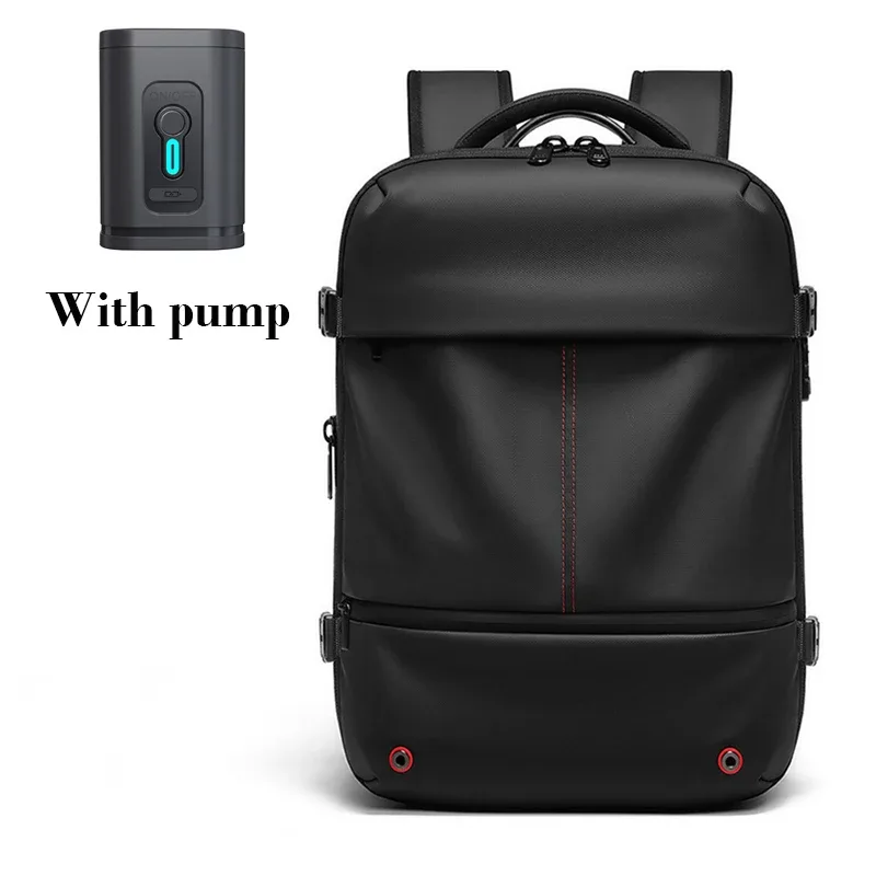 sac à dos de voyage pour femmes, sac à dos pour ordinateur portable de 16 pouces, compression sous vide, chargeur usb, sac à dos d'école, sac à dos de randonnée étendu, sac à dos d'affaires