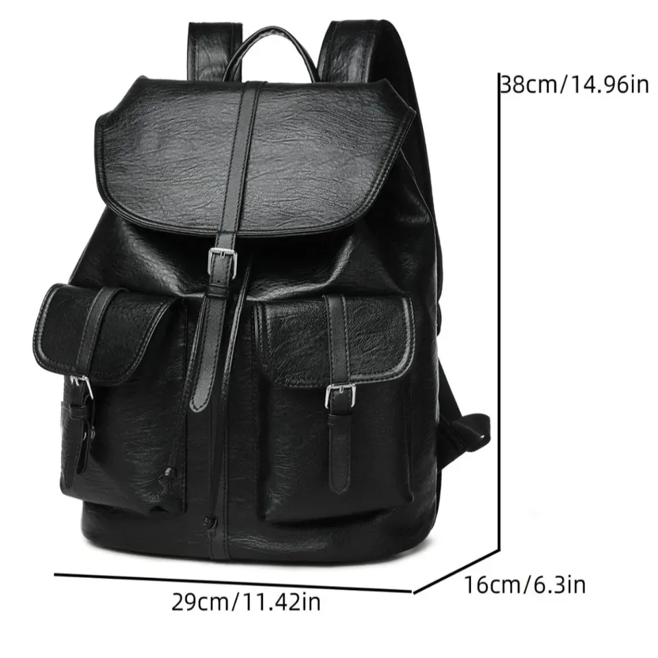 sacs à dos en cuir vintage de haute qualité, grande capacité, adaptés aux magazines a4, pour les trajets quotidiens, les voyages, sac à dos pour filles, sac à dos 3 en 1