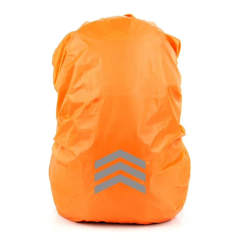 sac à dos réfléchissant extérieur housse de pluie 190t pêche cyclisme randonnée escalade sac couverture imperméable housse de pluie pour sac à dos 18-45l