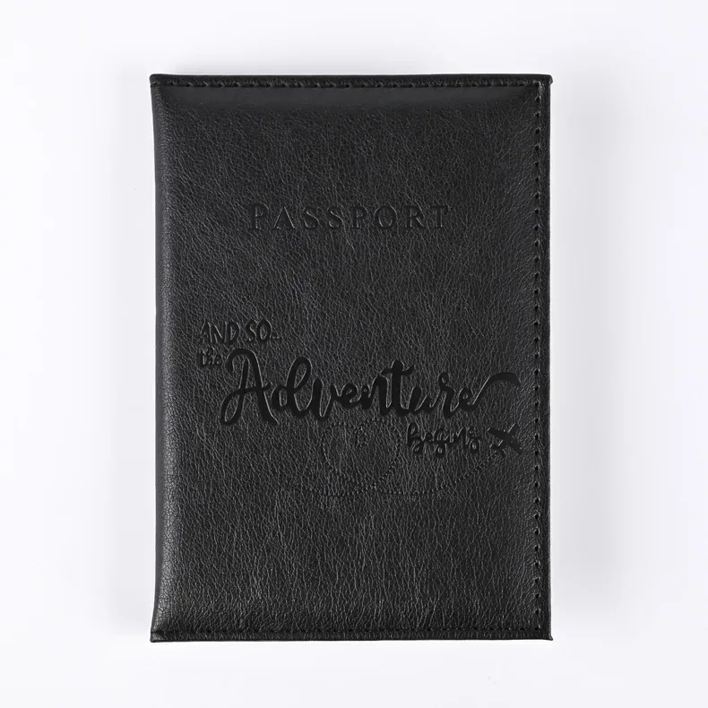 porte-passeport, couverture portefeuille, essentiels de voyage, étui à cartes en cuir pu, accessoires de voyage internationaux pour femmes/hommes