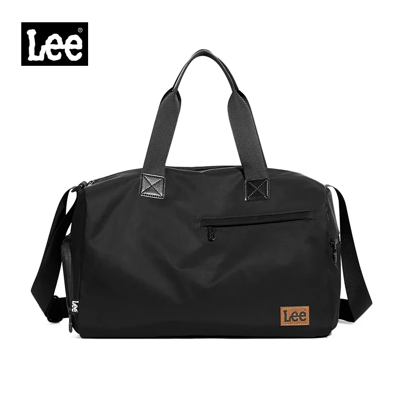 lee imperméable à l'eau en nylon léger sacs polochon de sport femmes hommes sec humide chaussure poche week-end nuit épaule bagages sac de voyage