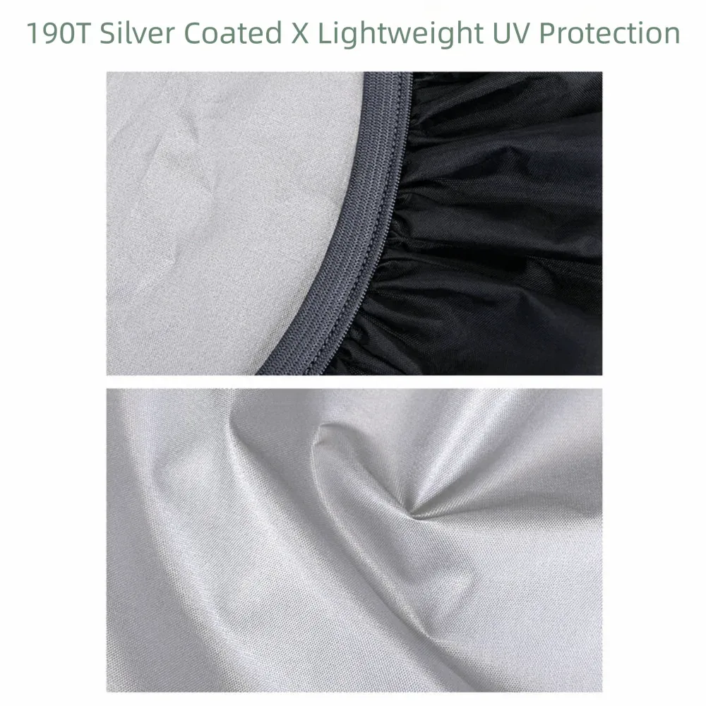 nouvelle housse de pluie imperméable pour sac à dos, sangle élastique réglable, housse de pluie anti-poussière, protection légère pour sac à dos, randonnée