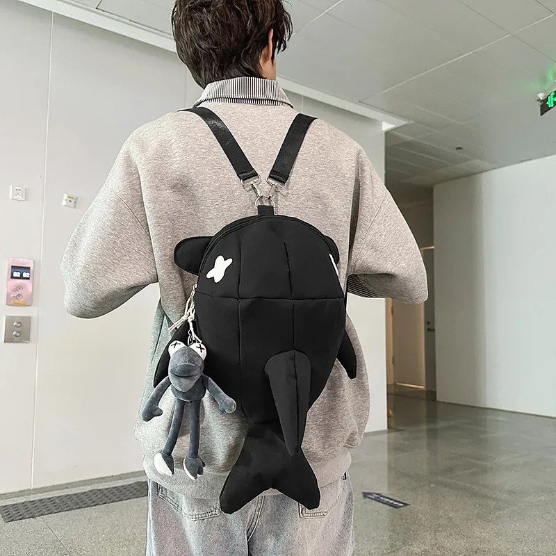 sac à dos de voyage étanche en forme de dessin animé, sac à dos amusant kawaii pour hommes et femmes, sac d'école léger de grande capacité