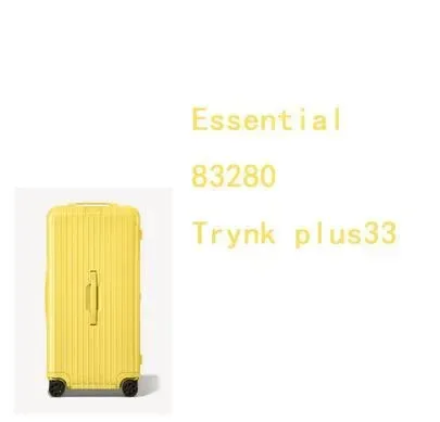 housses de bagages pour rimowa essential trunk plus, protecteur de valise avec fermeture éclair, housse en pvc épais, accessoires de voyage, 33 pouces