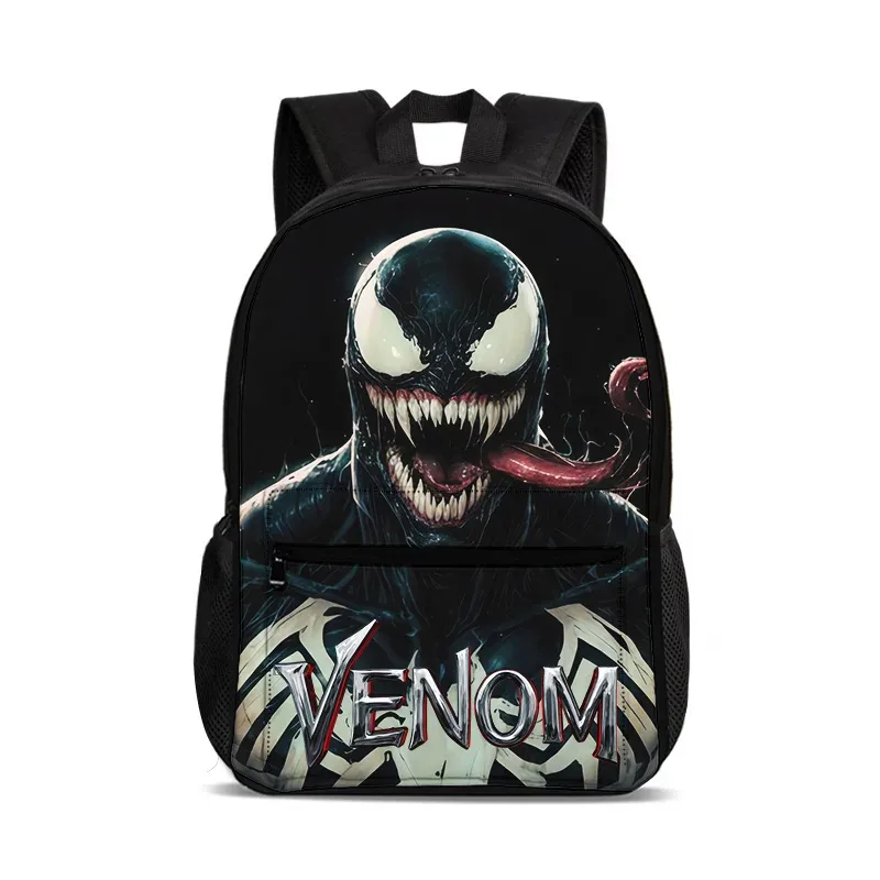 sac à dos venom school de grande capacité, sac à dos d'école à la mode, cadeau pour enfants, pratique et multifonctionnel