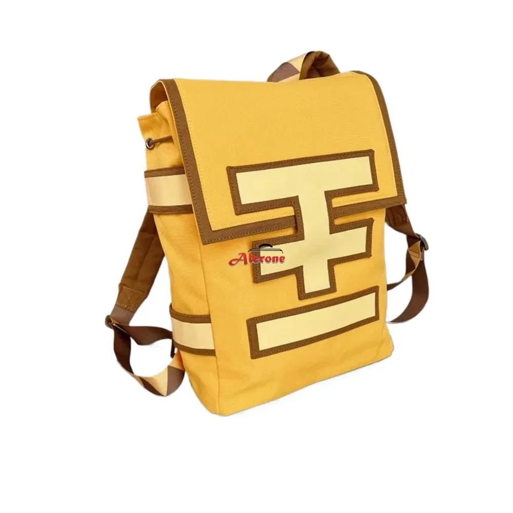 anime gon cosplay freecss sac à dos chasseur étudiant jaune sac à dos sac à bandoulière adolescent décontracté voyage sac à dos