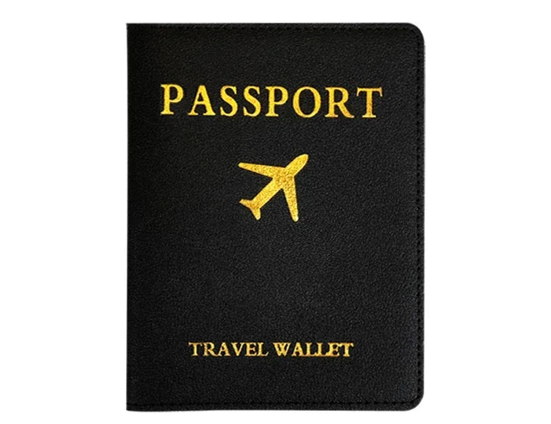 étiquette de bagage en cuir pu pour hommes et femmes, étiquette d'adresse de valise, sac d'embarquement, nom, identification, porte-adresse, accessoire de voyage