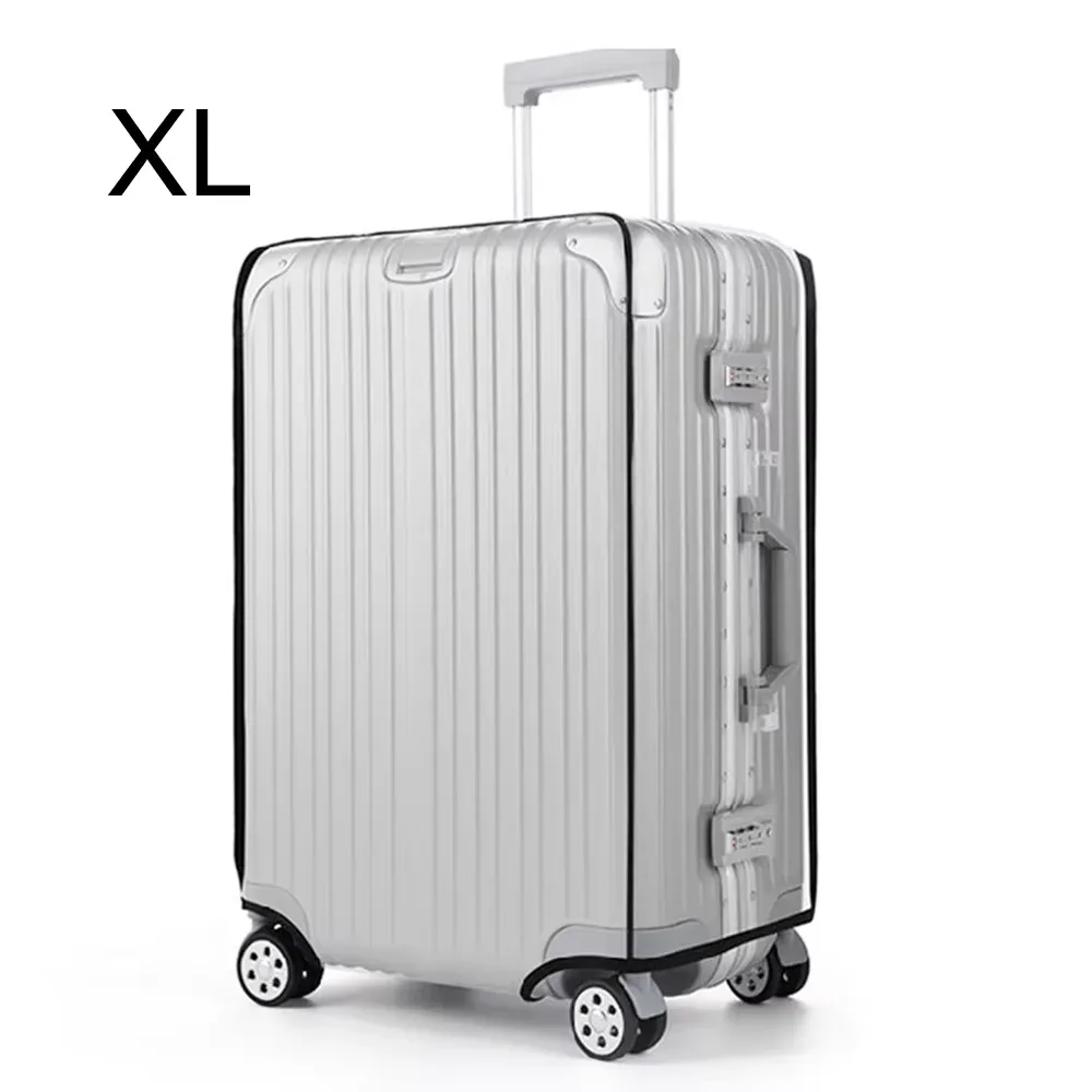 protecteur de bagages housse de valise transparent pvc housse de valise protecteurs housse de bagage étanche pour valise à roulettes