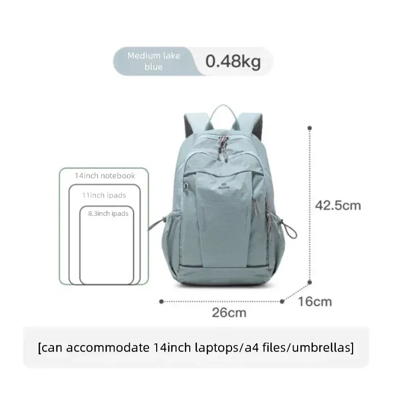 fouvor sac à dos pour femme en toile tendance, léger, pour ordinateur portable, décontracté, voyage, sport, étudiant, école, 3073-01 3073-13