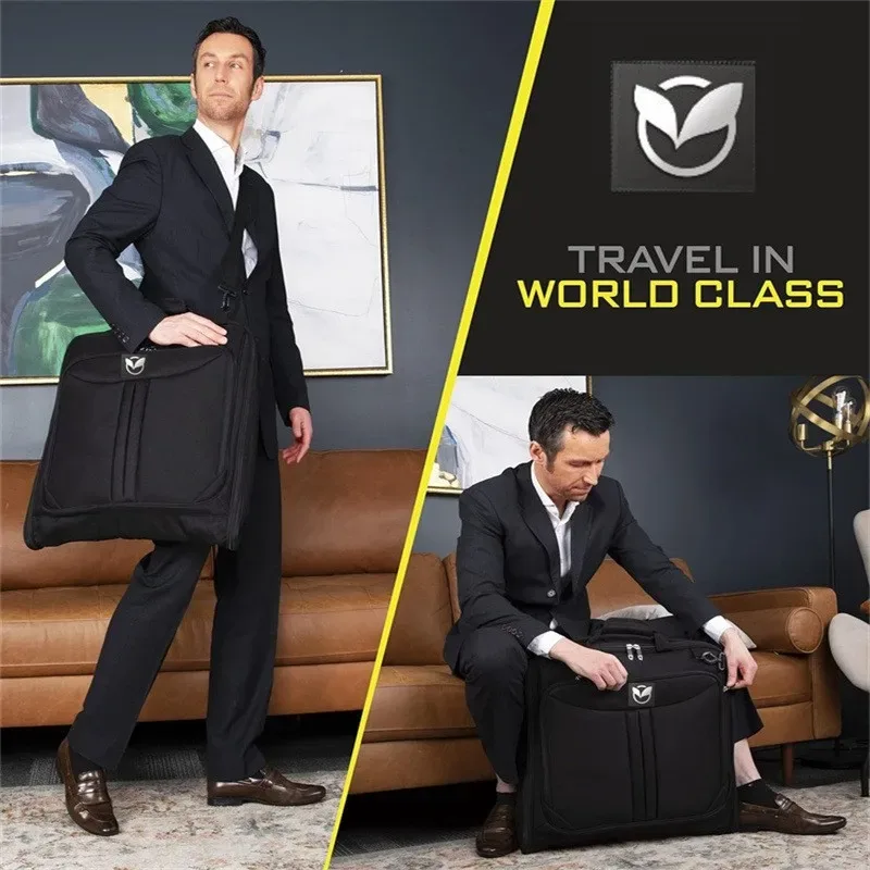 sac de voyage d'affaires de haute qualité 2026, sac à costume, sac à bagages pliable imperméable, sac suspendu pour vêtements, sac pour vêtements secs et mouillés