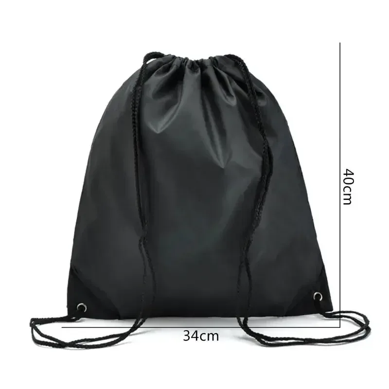 sac à dos à cordon de serrage pour chaussures, 10 pièces, sacs à bandoulière, sac de sport, couleur muti, personnalisé, logo personnalisé