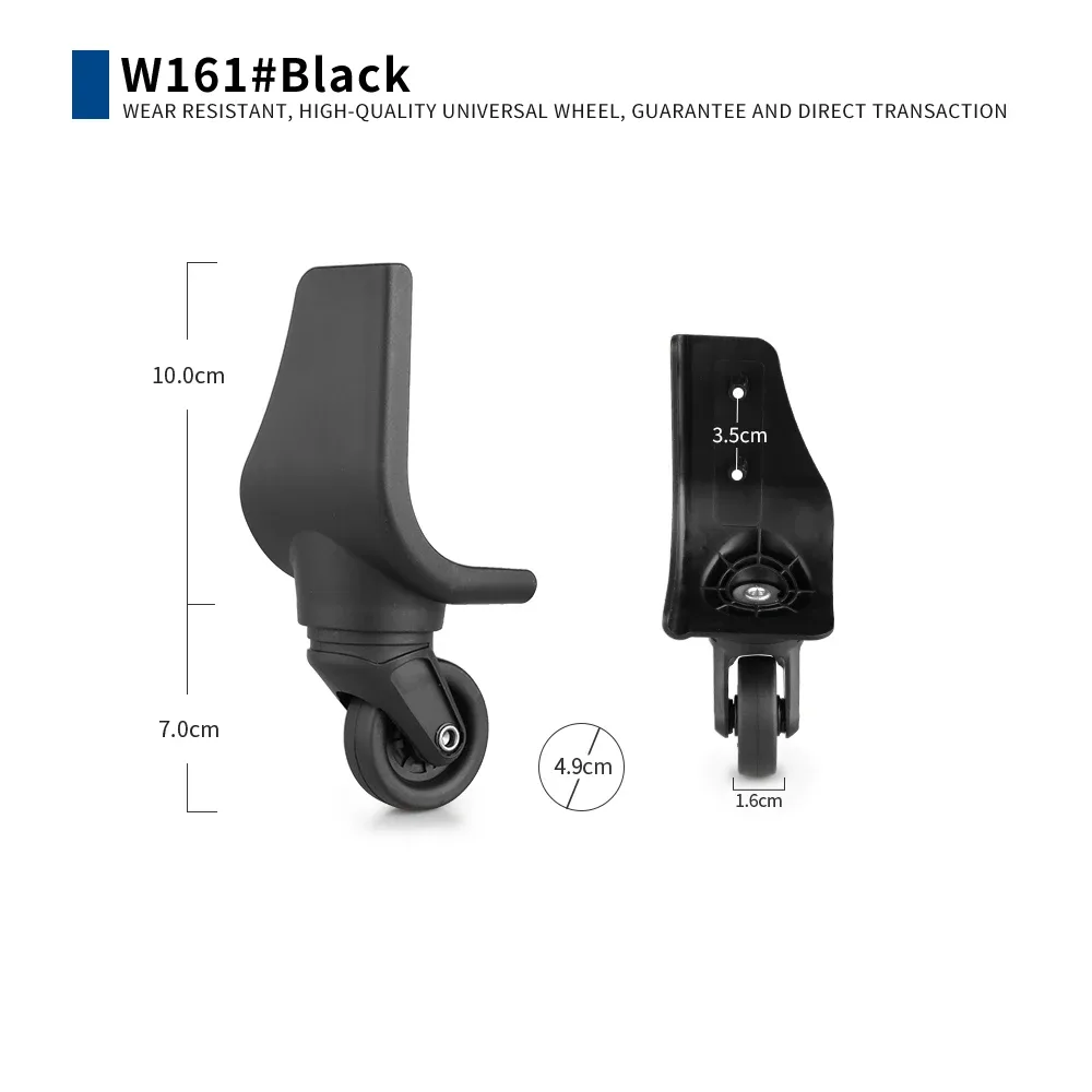 accessoires de réparation pour valises : roues universelles de remplacement pour trolley, roulettes silencieuses et résistantes à l'usure