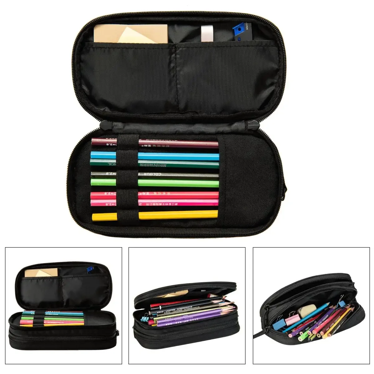 meme 6 7 six seven italien volez un cerveau 67 trousse à crayons toile boîte à crayons enfant vintage collège école étuis à crayons fournitures