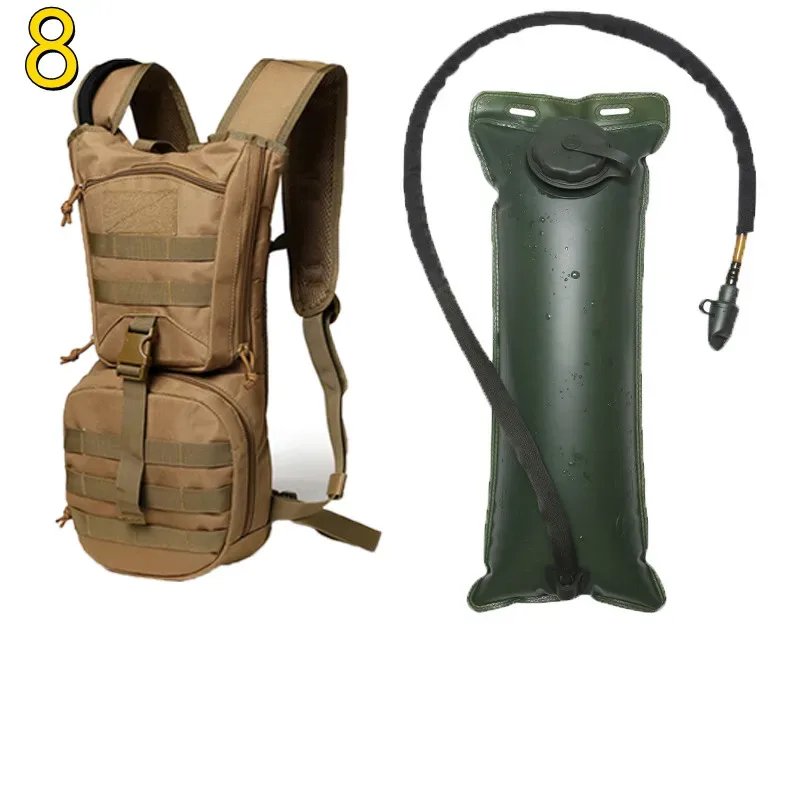 sac à dos imperméable pour cyclisme, sacoche tactique militaire pour sports de plein air, randonnée, vtt, hydratation