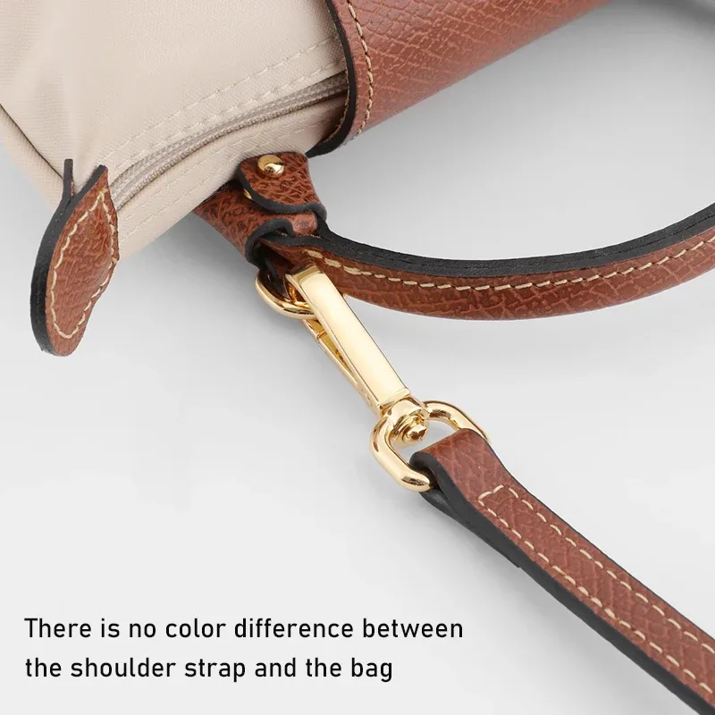 sangle de sac à bandoulière en cuir pour longchamp mini, sangle de sac à bandoulière marron, ceinture de sac, accessoires de remplacement durables pour sac à main