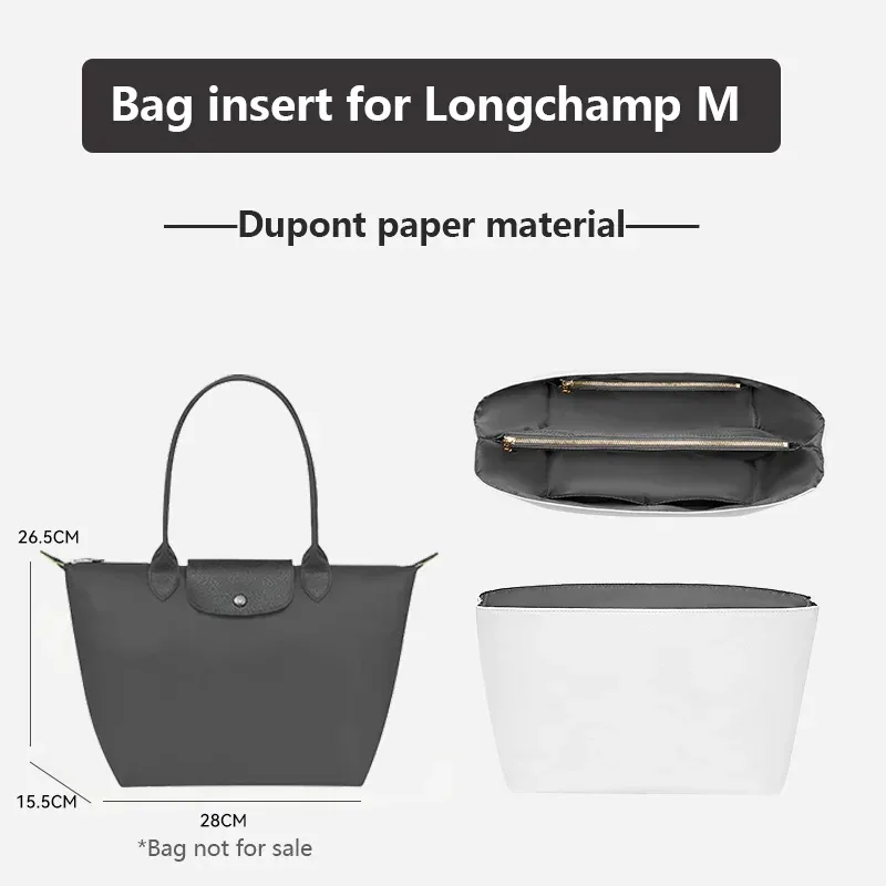sac de rangement étanche, insertion pour sac longchamp à long manche, fourre-tout, rangement, sac léger, sac de support, accessoires