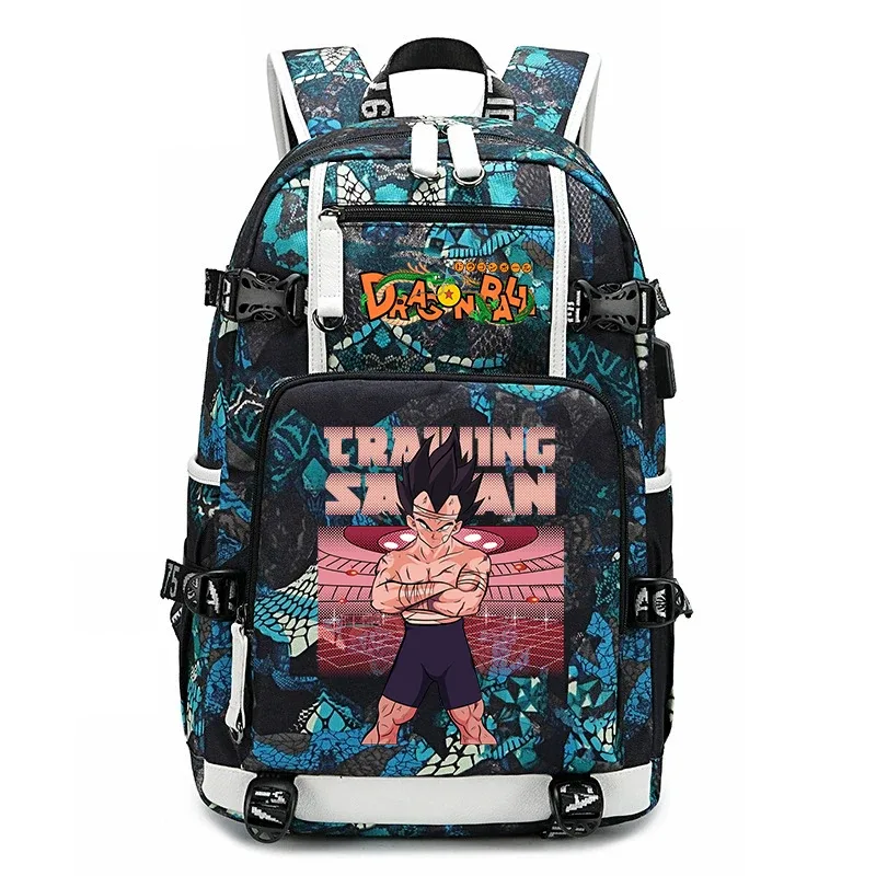 sac à dos imprimé dragon ball z pour étudiants, grande capacité, sac à dos décontracté pour enfants, adolescents, voyages scolaires