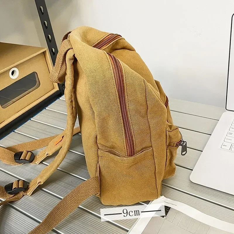 petit sac à dos vintage en toile, simple, unisexe, pour femmes et hommes, pour adolescentes, jeunes dames, couleur unie, mini, nouvelle collection 2022