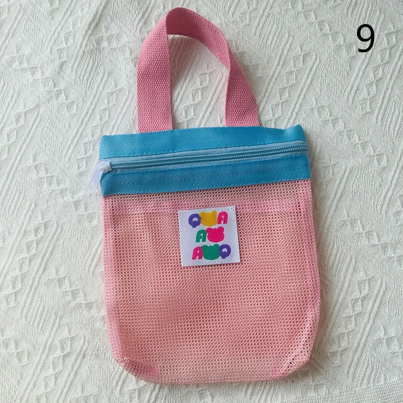pochette de rangement en maille de nylon avec cordon de serrage, 1 pièce, pochette de voyage et d'activités de plein air polyvalente pour produits numériques, trousse de maquillage